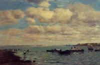 Boudin, Eugene - Camaret, Fishermen and Boats